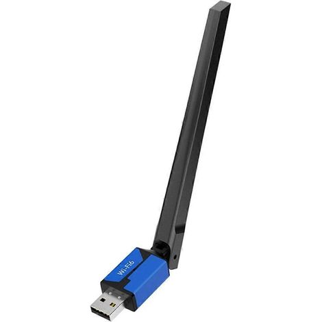 Adaptateur WiFi 6 AX286M, dongle USB WiFi, émetteur-récepteur WiFi USB avec antenne 5 dBi pour souris, clavier et audio (1/5)