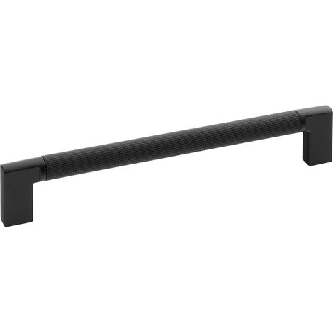 Sapho - Tirador para mueble, negro mate 12457 (1/3)