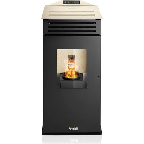 Ferroli lira plus - Estufa pellet lira plus 6,33kw (1/3)