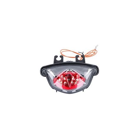 Ensemble de feu arrière de moto, indicateur de clignotant de Position arrière, Modification adaptée pour SUZUKI GSXS 1000 20152020 (fumé)