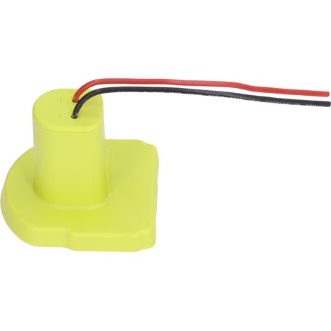 Connecteur d'alimentation adaptateur batterie avec fusible 30A interrupteur convertisseur stable pour Ryobi 18V (1/5)