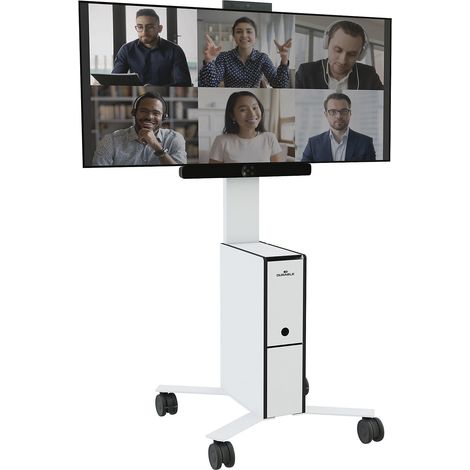 DURABLE, Chariot pour téléviseur COWORKSTATION®, h x l x p 1292 (1/5)