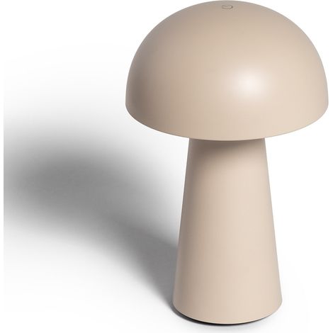 Lámpara de Mesa LED Portátil Exterior con Batería USB Recargable Uyanga Beige