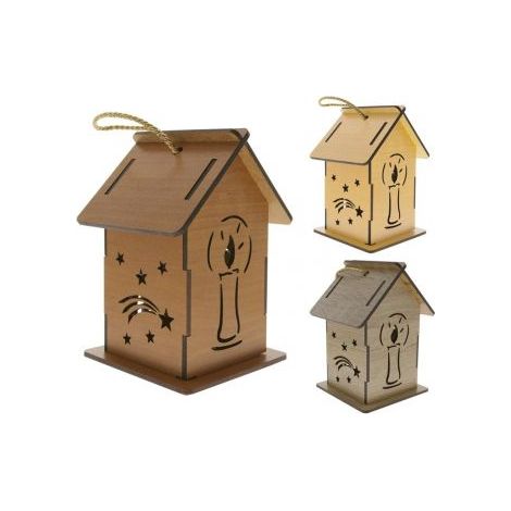 Godan Holz-Adventslaterne – Zauber der Weihnachtsstimmung