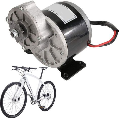 Rosvola 12V 250W Moteur à RéDuction de Vitesse DC avec Pignon de 9 Dents pour Scooter éLectrique