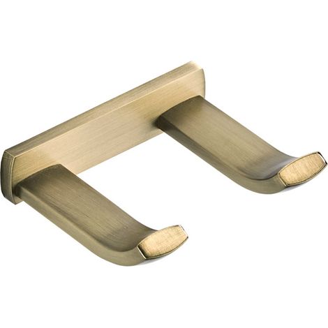 Wandhalterung für Haartrockner aus Messing, ideal fürs Badezimmer (Antikbronze) (1/5)