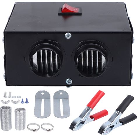Ortviai Chauffage Automobile 12 V CC 600 W à 2 Sorties – Désembueur et Dégageur de Vitre pour Camion et Voiture (1/5)