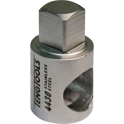 Adaptateur 3/8 F x 1/2 M 4430 INOX Teng Tools MS120036-C