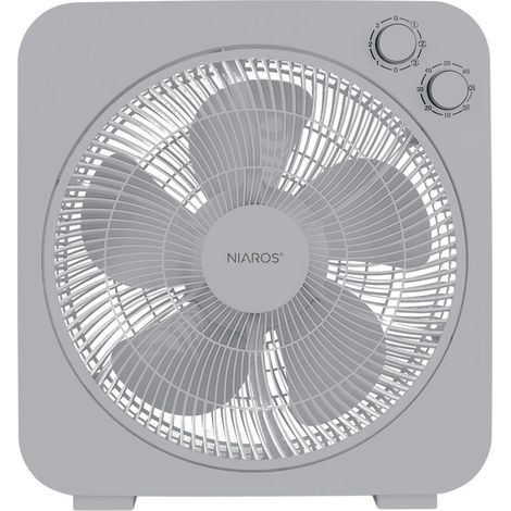 Ventilatore a scatola "Bronte" (motore 45W AC 230V) grigio