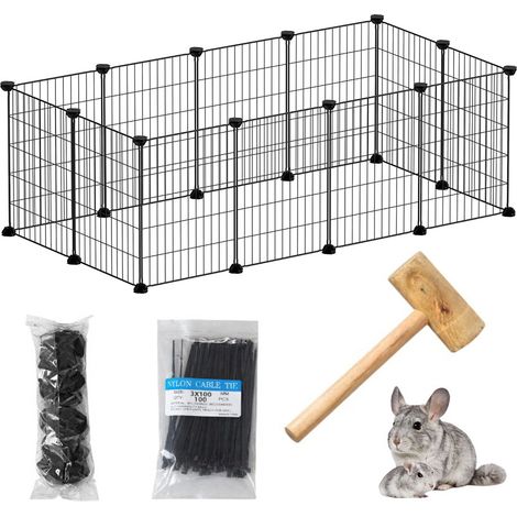 Enclos pour rongeurs – parcour modulaire pour lapins et hamsters (1/5)