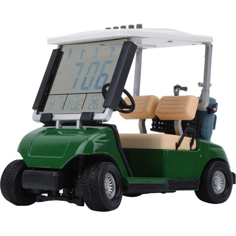 Ewiger Golfkalender aus Kunststoff, Geschenkidee für Golfcarts, Miniaturuhr-Zubehör (1/5)