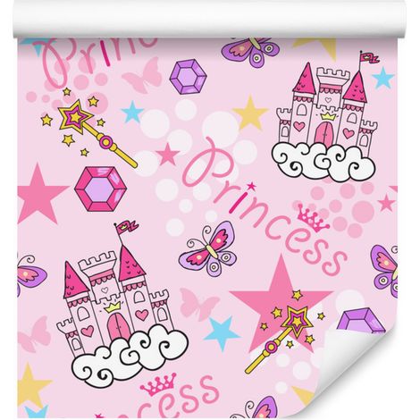 Papier peint Princesse pour salon et chambre 50x1000 cm (1/5)