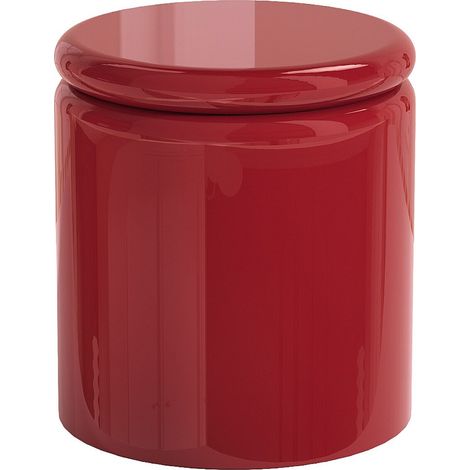 Tavolino in MDF Rosso laccato - AMOFA