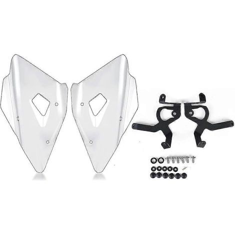 Blinker-Windschutzscheibe für BMW R1200GS, R1250GS, R1200, R1250 GS (2019–2022), F850GS, F750GS, F850, F750 GS – Klar