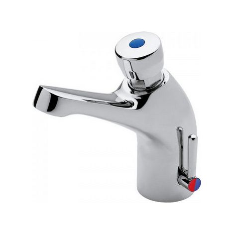MISCELATORE LAVABO CON ARRESTO TEMPORIZZATO SERIE CLASSICA- Cromo- IDRAL- pezzi 1
