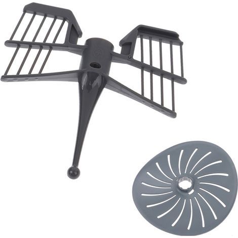 Fouet agitateur papillon et couvercle-lame pour Monsieur Cuisine Connect et Smart – Plastique alimentaire – Résistance jusqu\'à 160°C – Cuisson sous vide (1/5)