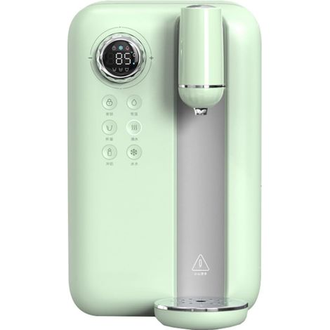 Distributeur d'eau filtrée chaude et froide instantanée, Distributeur d'eau de refroidissement rapide chaud instantané réfrigérateur domestique bureau petite fontaine à boire ( Color : Groen , Size : (1/4)