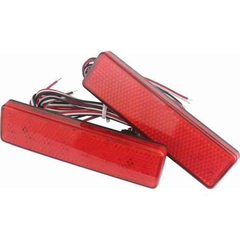 Luz de freno reflectora para parachoques trasero para Trafic, Master, Primastar y Movano (Rojo) (1/2)
