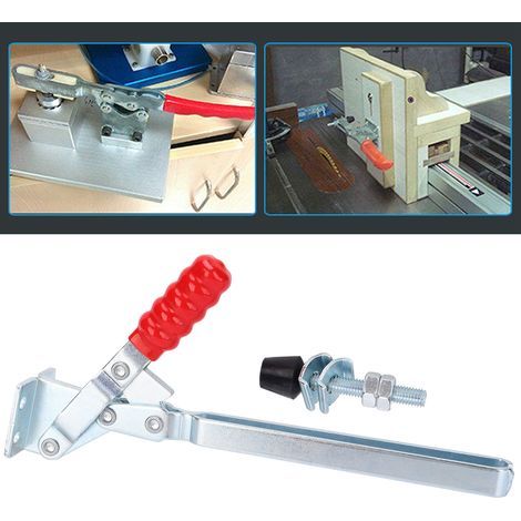 Étau de serrage vertical à libération rapide GH101D15, outil de fixation allongé pour travail de maintien (1/5)
