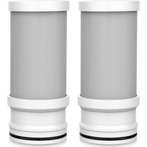 Filtre de remplacement certifié NSF pour eau du robinet T1-ACF/T2-ACF T6-CTO, durée de vie de 3 à 6 mois, réduit le chlore, le goût et les odeurs. Filtre T1/T2 T6-CTO (paquet de 2). (1/5)