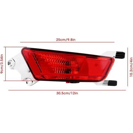 Feu antibrouillard arrière droit avec socle LR025148 adapté pour Land Rover Range Rover / Evoque 2011-2019 (1/4)