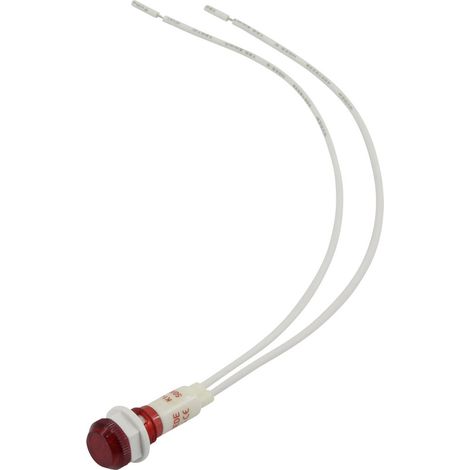 TRU COMPONENTS TC-6648780 Standard Signalleuchte mit Leuchtmittel     Rot 1 St.