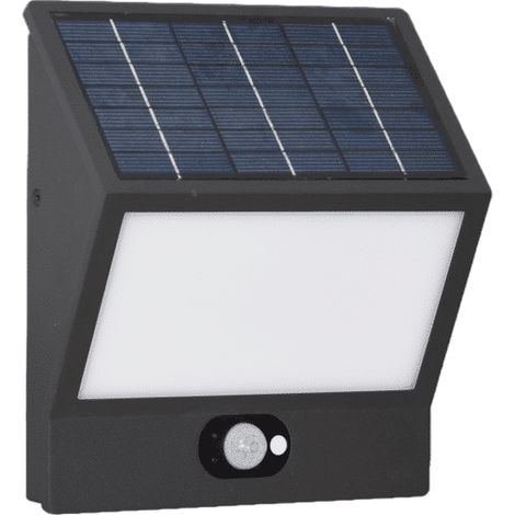 EGNA Spot à énergie solaire noir 4000K Luminaire extérieur Beneito Faure