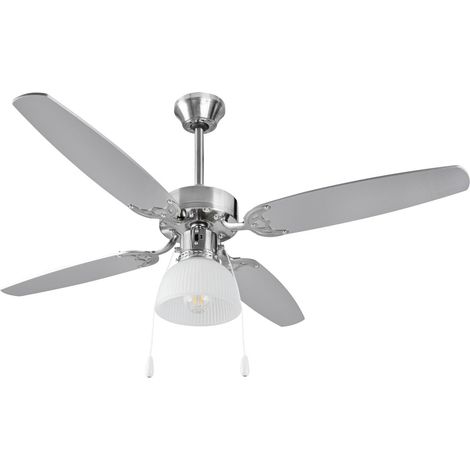 Deckenventilator Lina Ventilator 3 Geschwindigkeitsstufen weiß Ø105 cm (1/2)