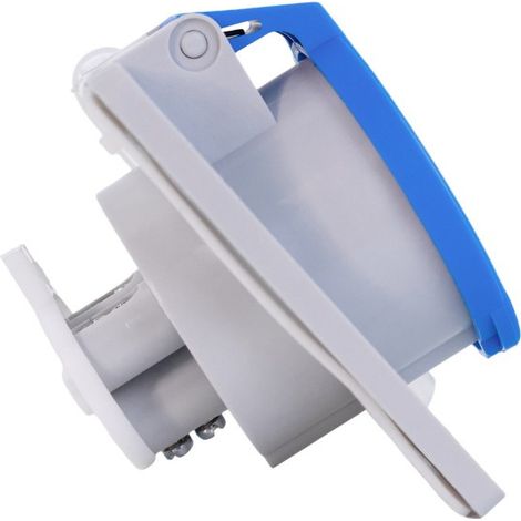 Prise électrique coudée 16 A triphasée 230 V IP54 (1/5)