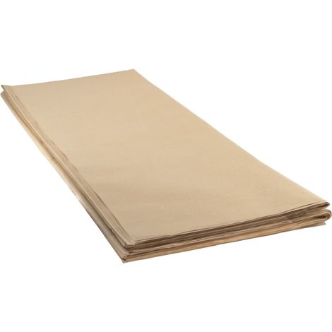 IMBALLAGGI 2000 - Fogli Carta Imballaggio Avana - Carta da Pacco per Trasloco e Rivestimento - 100x150 - 10 Fogli