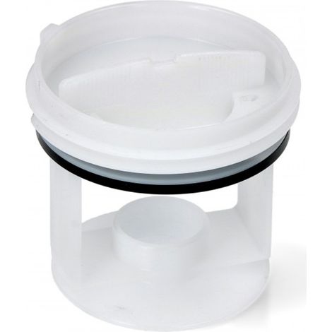 FILTRO ACQUA POMPA SCARICO LAVATRICE WHIRLPOOL E SMEG - ORIGINALE