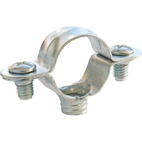 Collier de fixation simple - Pour tube Ø10 mm - Sachet 2 pièces