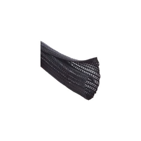 Gaine tressée auto-fermante en nylon pour câbles, diamètre intérieur 13 mm, longueur 10 m (1/5)