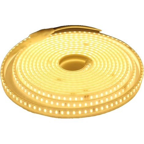 Ruban LED, Haute Luminosité, Design Étanche, Lumière chaude, 20m (1/2)