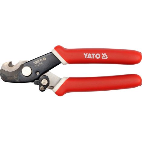 Yato YT-2279, Alicates para cortar cables, herramienta precisa y duradera para cortar cables de diferentes materiales