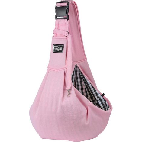 Hundetragetasche, kleine Hundetragetasche mit verstellbarem Schultergurt, Welpen- und Katzenhandtasche. (1/5)