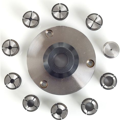 Proxxon - Spannzangeneinrichtung mit Spannzangen für PD 400 - 24419 (1/2)