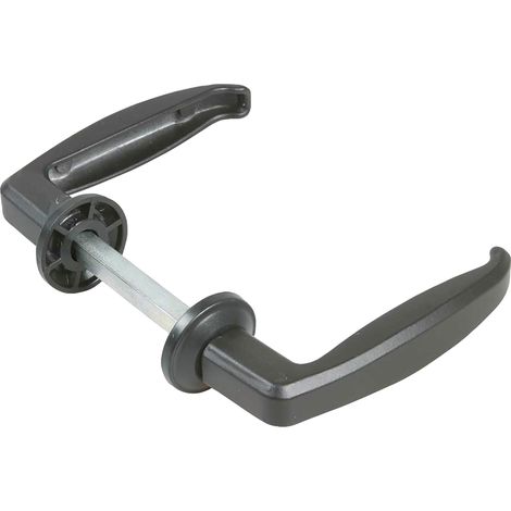 Maniglia per porta ibfm 535/7 zama 35-50 mm nera
