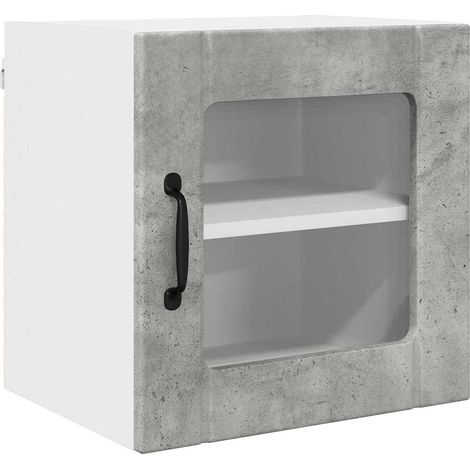 Meubles de Rangement,Armoire de cuisine Gris béton 40 x 31 x 40 cm Bois d'ingénierie CFW503332 (1/5)