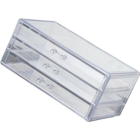 Elegante Acryl-Schmink- und Schmuckschublade, - 3 Ebenen (1/5)