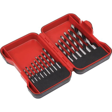 Sealey Drill Bit Set Brad Point Wood 15pc In Case AK3715W (1/3)