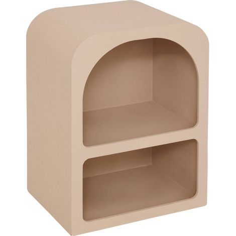 Comodino soleya beige medio 40x30cm - Atmosphera créateur d'intérieur (1/2)
