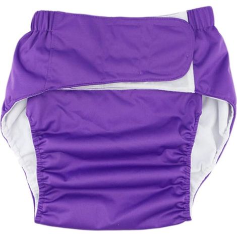 Super Couche-Culotte Adulte RéUtilisable pour les Personnes ÂGéEs et les Personnes HandicapéEs, Sous-VêTements ImperméAbles Ajustables pour Pantalons D'Incontinence (1/5)