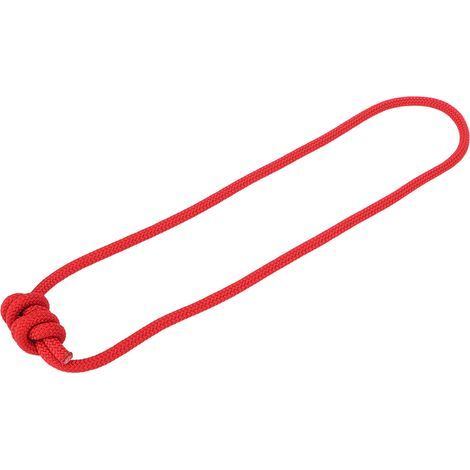 Corde d'escalade robuste 1,2 mètres 6mm résistance 12KN pour équipement d'escalade extérieur rouge (1/5)