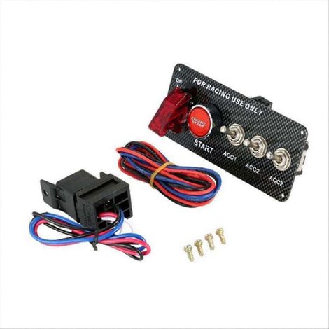 Panneau de commande d'allumage 12 V pour voiture de course (1/5)