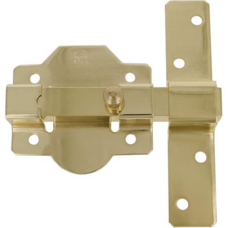 AMIG  Verrou de sécurité  1P  105 x 165 mm  Acier  Or (1/5)