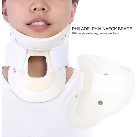 Collier cervical respirant, soutien de la nuque, orthèse cervicale pour soulager la douleur, taille L (1/5)