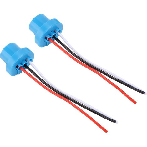 Paar universelle 9007-Buchsen für Scheinwerfer und Nebelscheinwerfer, kompatibel mit 9004 HB1 HB5 12V-24V-Glühlampen