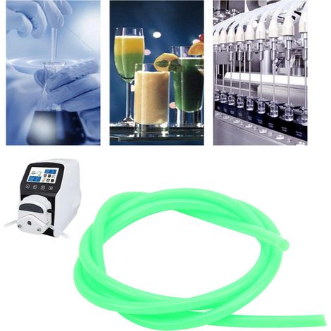 Pompe péristaltique, pompe de titration, tube d'extension externe en silicone vert, 3 mm x 5 mm (1/5)