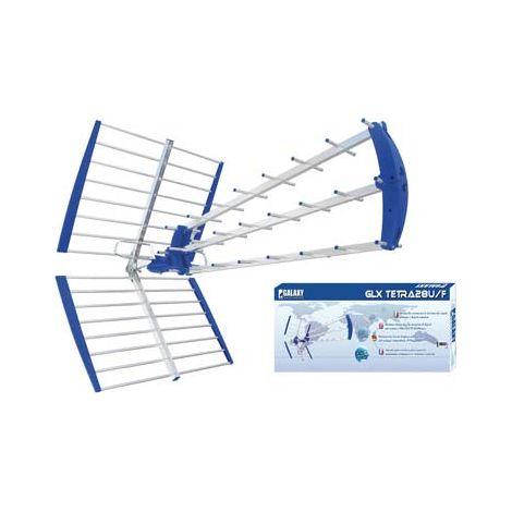 ANTENNA DIGITALE TERRESTRE BANDA UHF GALAXY  ALLUMINIO GUADAGNO DB 16/18  28 ELEMENTI